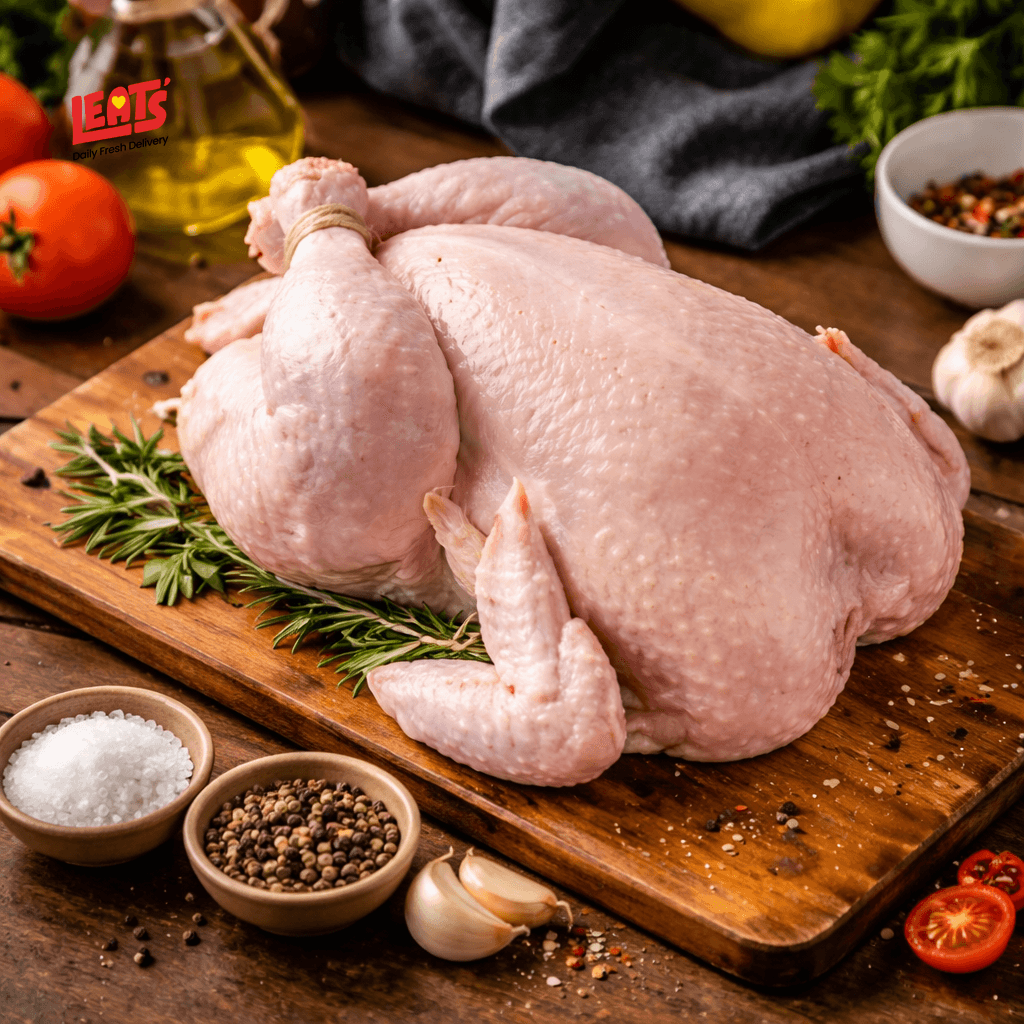 A Quality And Hygenic Broiler Chicken